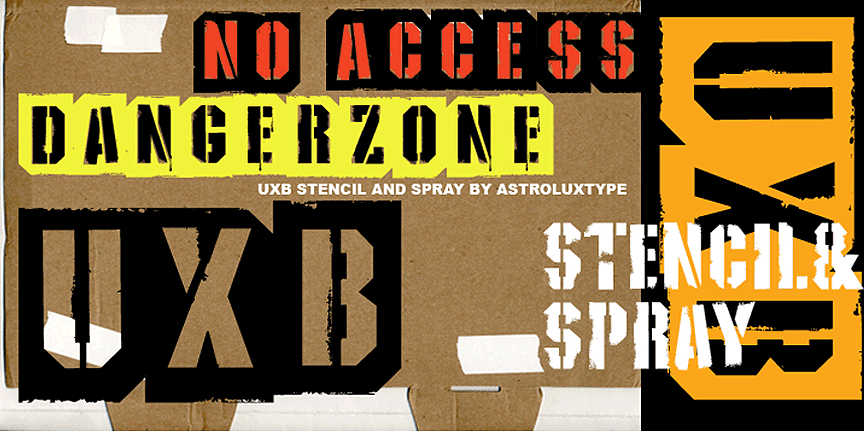 UXB Font