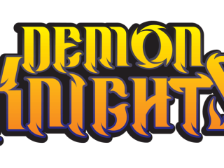 Demon Knights Lettering