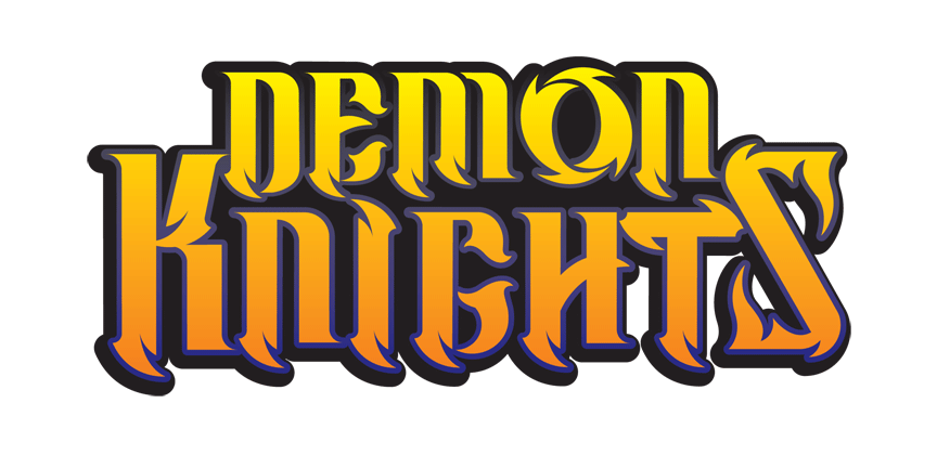 Demon Knights Lettering