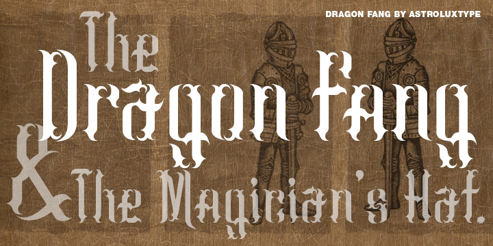 Dragon Fang Font