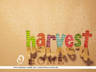 Harvest Home Christmas Catalog