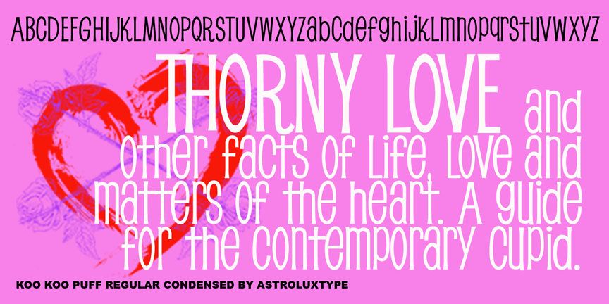 Koo Koo Puff Font