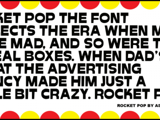 Rocket Pop Font
