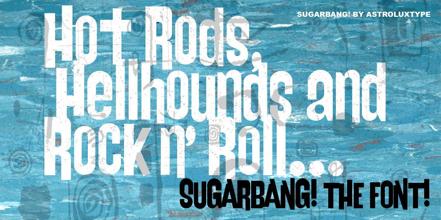 Sugarbang! The Font