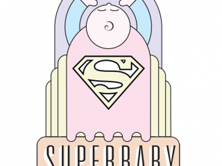 Superbaby Merchandising Art